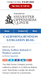 Mobile Screenshot of californiabusinesslitigation.com